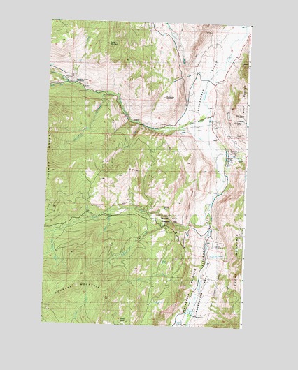Loomis, WA USGS Topographic Map