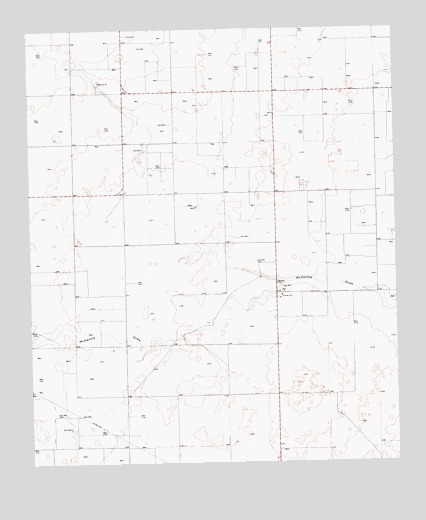 Loop SW, TX USGS Topographic Map