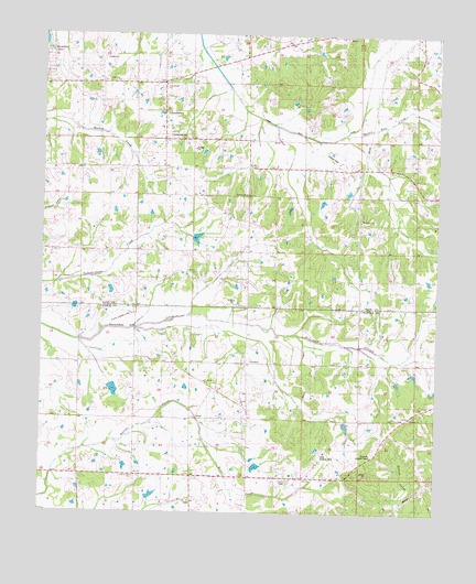 Looxahoma, MS USGS Topographic Map