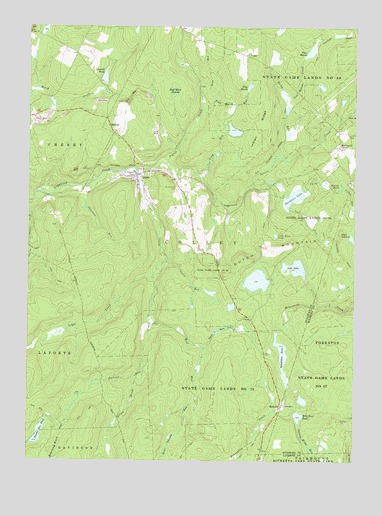 Lopez, PA USGS Topographic Map