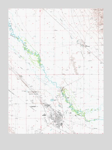Battle Mountain, NV USGS Topographic Map