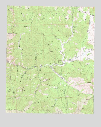 Loraine, CA USGS Topographic Map