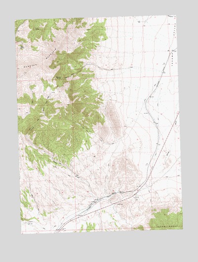 Loray, NV USGS Topographic Map