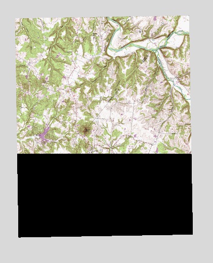 Loretto, KY USGS Topographic Map