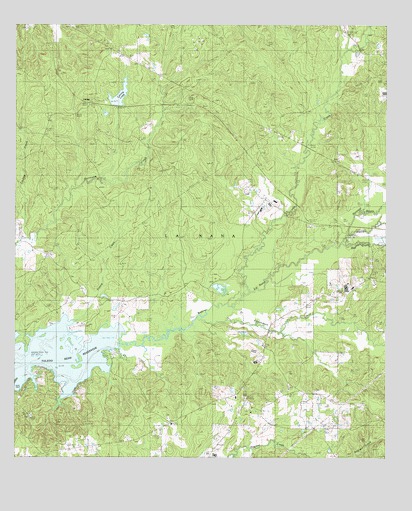 Loring, LA USGS Topographic Map