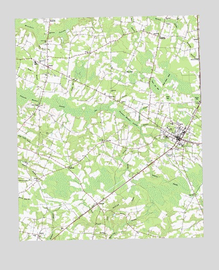 Loris, SC USGS Topographic Map
