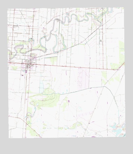 Los Fresnos, TX USGS Topographic Map