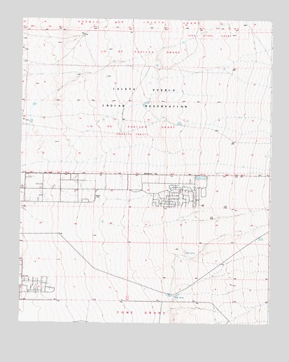 Los Lunas SE, NM USGS Topographic Map
