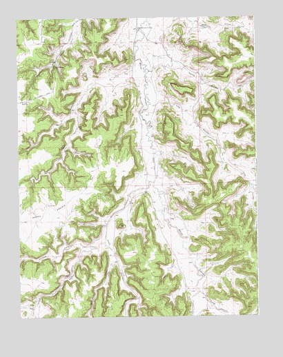 Lost Canyon, CO USGS Topographic Map