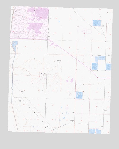 Lost Hills NE, CA USGS Topographic Map