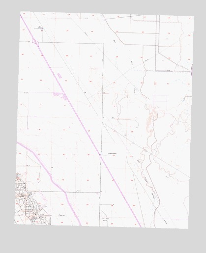 Lost Hills NW, CA USGS Topographic Map