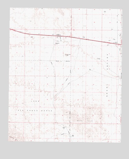 Lost Horse Peak, AZ USGS Topographic Map