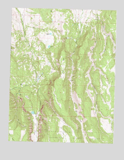 Lost Lake, CO USGS Topographic Map