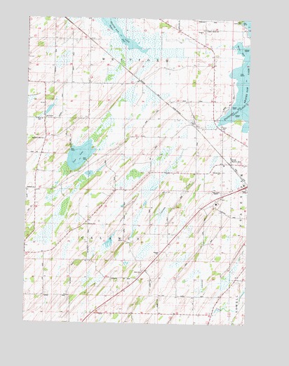 Lost Lake, WI USGS Topographic Map