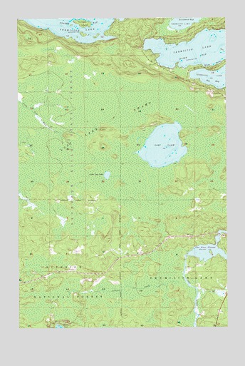 Lost Lake, MN USGS Topographic Map