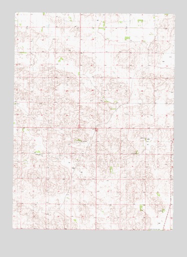 Lost Lake Ranch, NE USGS Topographic Map