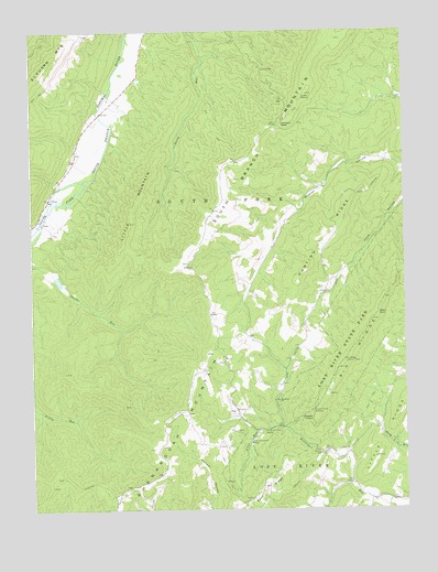 Lost River State Park, WV USGS Topographic Map