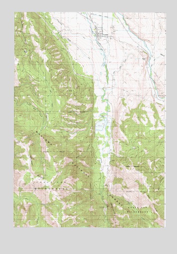 Lostine, OR USGS Topographic Map