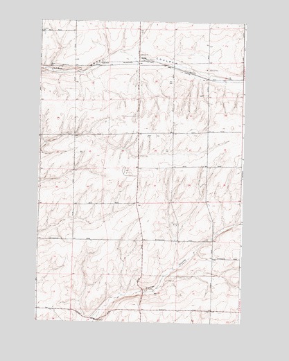 Batum, WA USGS Topographic Map