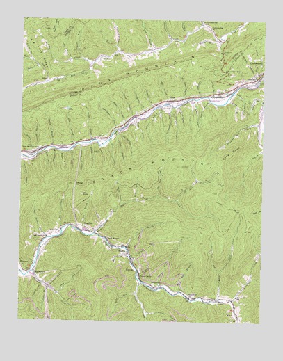 Louellen, KY USGS Topographic Map