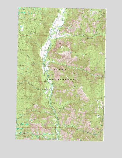 Louie Creek, WA USGS Topographic Map