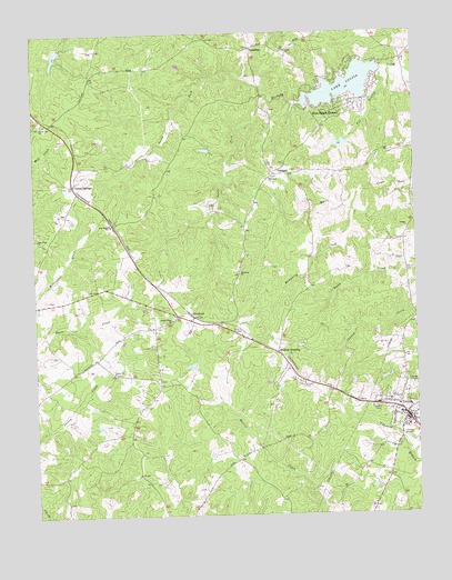 Louisa, VA USGS Topographic Map