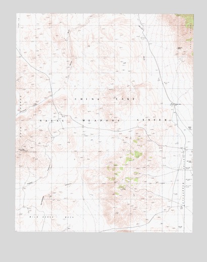 Louisiana Butte, CA USGS Topographic Map