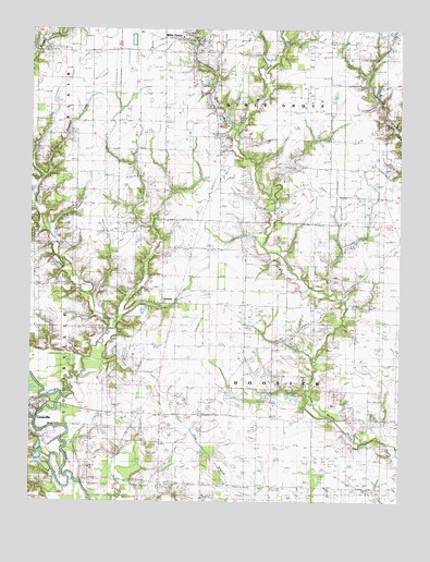 Louisville East, IL USGS Topographic Map