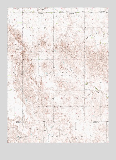 Loup City NW, NE USGS Topographic Map