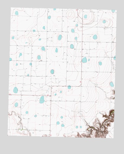 Love, TX USGS Topographic Map