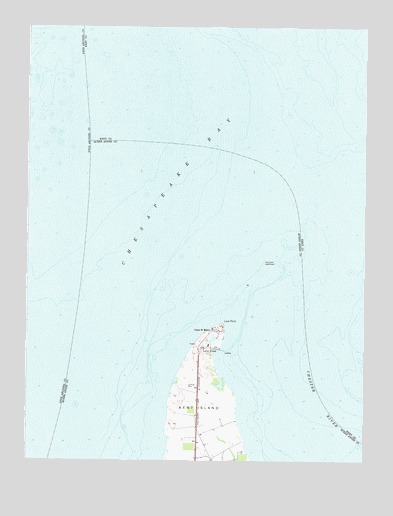 Love Point, MD USGS Topographic Map