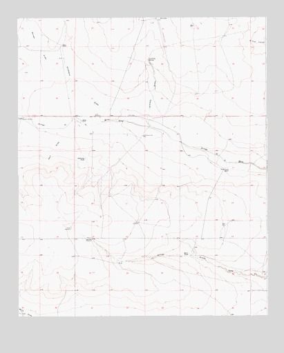 Lovelady Draw, NM USGS Topographic Map
