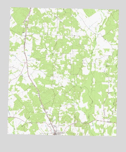 Lovelady North, TX USGS Topographic Map