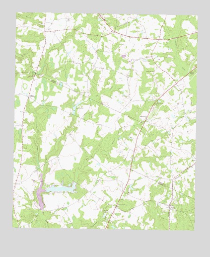 Lovett, GA USGS Topographic Map