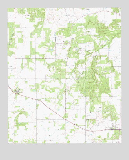 Loving, TX USGS Topographic Map
