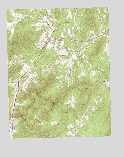 Lovingston, VA USGS Topographic Map