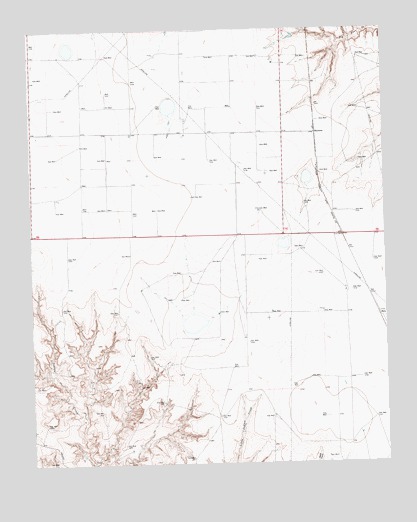 Bautista, TX USGS Topographic Map
