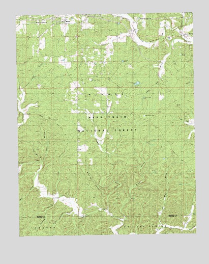 Low Wassie, MO USGS Topographic Map