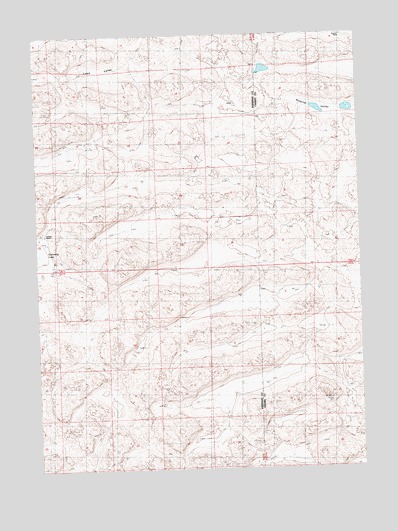 Lowe Valley, NE USGS Topographic Map