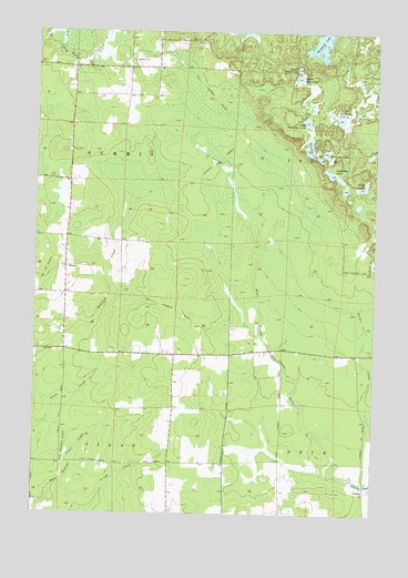 Bavaria, WI USGS Topographic Map