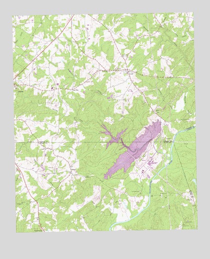 Lowell, GA USGS Topographic Map