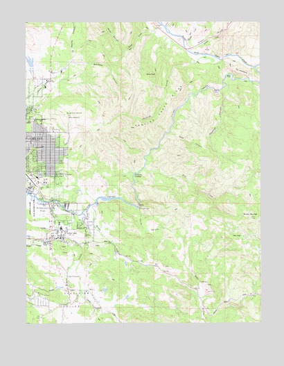 Lower Lake, CA USGS Topographic Map