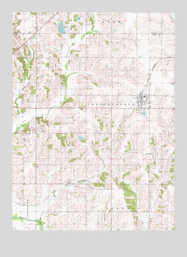 Baxter, IA USGS Topographic Map