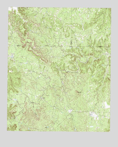 Lowrance Mountain, TX USGS Topographic Map