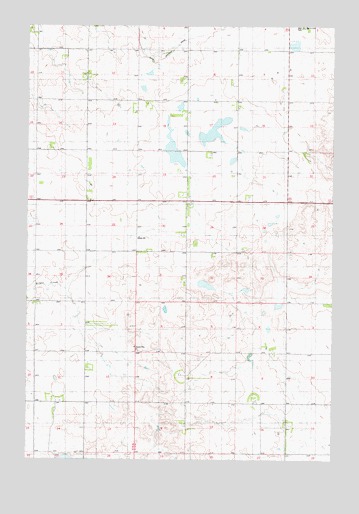 Lowry NW, SD USGS Topographic Map