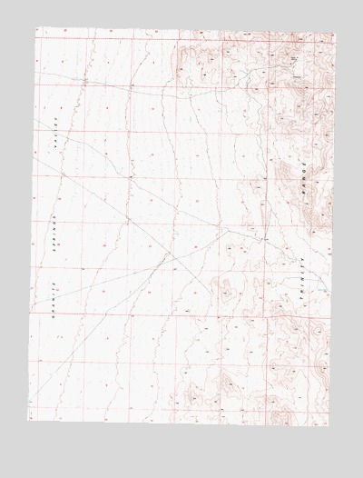 Lowry Well, NV USGS Topographic Map