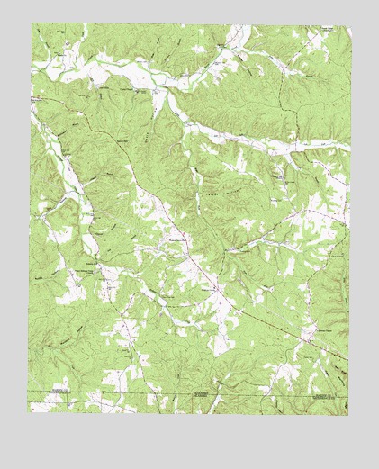 Lowryville, TN USGS Topographic Map