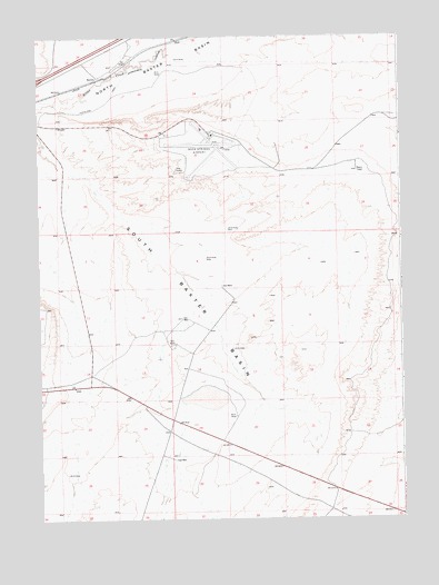 Baxter, WY USGS Topographic Map