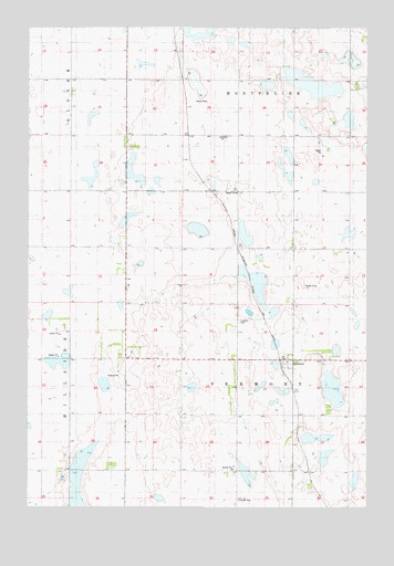 Loyalton, SD USGS Topographic Map