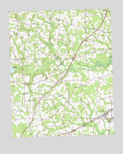 Lucama, NC USGS Topographic Map